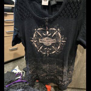 Harley davidson awesome different design women shirt